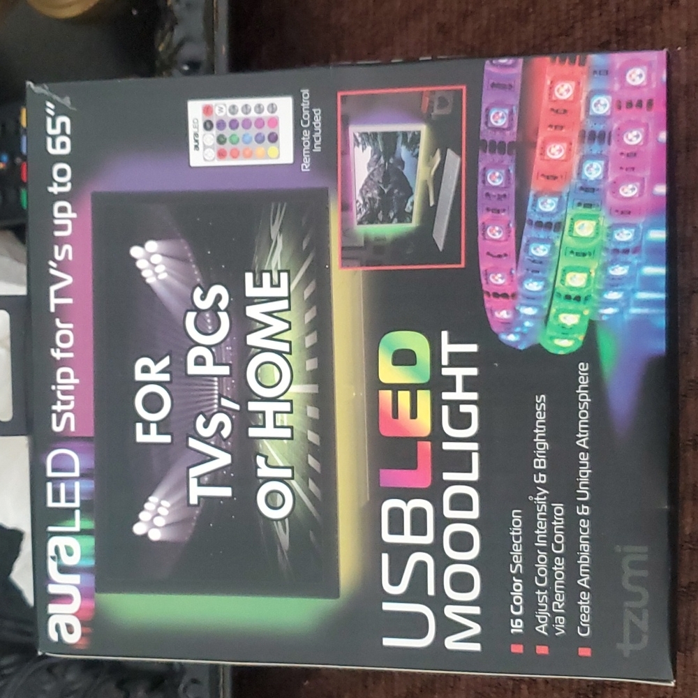 Aura LED Moodlight Strip Remote Control Included - Picture 4 of 4